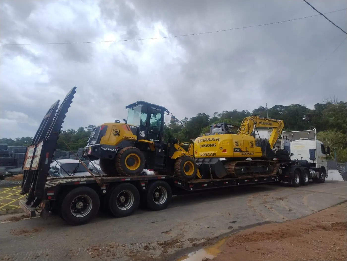Caminhão comboio para manter sua obra rodando